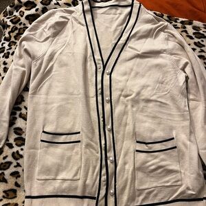 Women’s pearl cardigan
